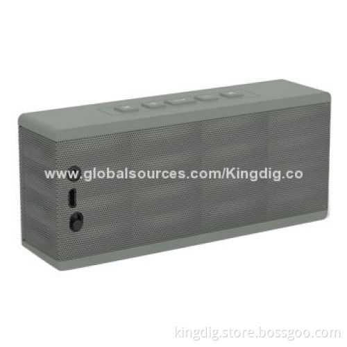 2.0 Stereo NFC Bluetooth Speaker with Line-in, 3.7V, 500mAh, Li-ion Battery